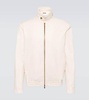 Cotton-blend gabardine blouson jacket