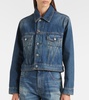 Cropped denim jacket