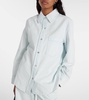 Cotton twill overshirt