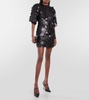 Sequined minidress