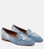 Bruni denim loafers