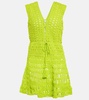 Jennifer crochet cotton minidress