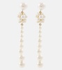 Colonna Perle 14kt gold drop earrings with pearls