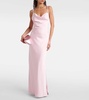 Grace satin slip dress