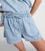 Tijana cotton chambray shorts