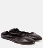 Awar leather ballet flats