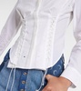 Household corset-style cotton shirt