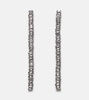 Savannah Milli 18kt white gold earrings with diamonds