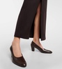 Luisa 65 leather pumps