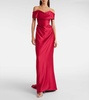 Nova Cocotte silk satin corset gown