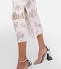 Fayette floral midi skirt