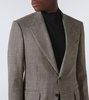 Shelton houndstooth wool-blend blazer