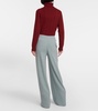 Ribbed-knit cashmere pants