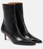 Ashley 65 leather ankle boots