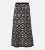 Babele wool and cashmere midi skirt