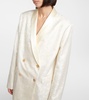 Jerome silk jacquard blazer