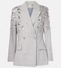 Getty embellished wool blazer