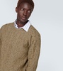 Aran wool-blend sweater