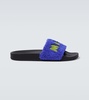 Logo jacquard slides