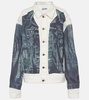 Tattoo denim jacket