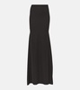 Jersey maxi skirt