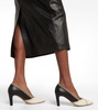 Aster leather pumps