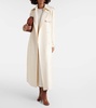 Eithne silk and wool trench coat