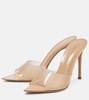 Elle 105 TPU and patent leather mules