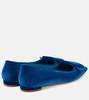 Maysale velvet ballet flats