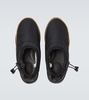 4 Moncler Hyke Pepper leather loafers