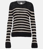 Tilda striped cashmere sweater