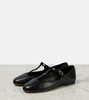 Marcie leather flats