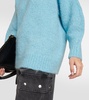 Idol mohair-blend mockneck sweater