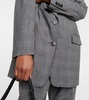 Precious checked wool blazer