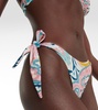 paisley sunburst-print bikini