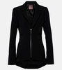 Zipped blazer