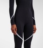 Seamless turtleneck jumpsuit