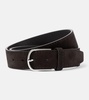 Leather belt