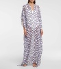 Roxanne printed chiffon kaftan