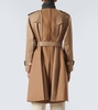 Gabardine trench coat