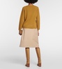 Cashmere and wool-blend sweater