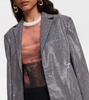 Embellished single-breasted blazer