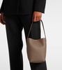 N/S Park Small leather tote bag