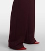 High-rise wide-leg pants