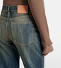 2024F high-rise bootcut jeans