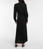 Ezinia V-neck maxi dress