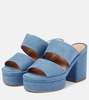 Odina suede sandals