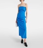 Odette strapless maxi dress