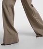 Christophe virgin wool flared pants