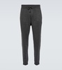 Wool and cashmere sweatpants